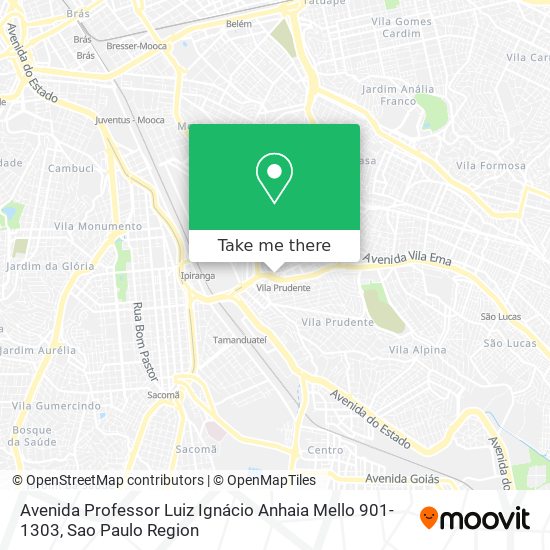 Avenida Professor Luiz Ignácio Anhaia Mello 901-1303 map
