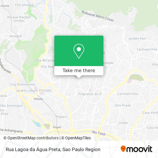 Rua Lagoa da Água Preta map