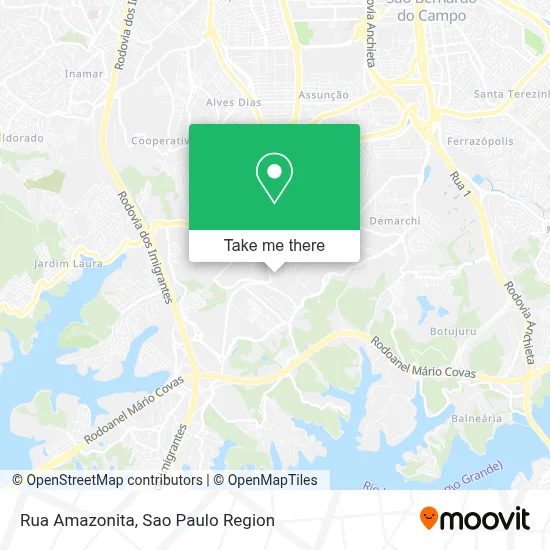 Rua Amazonita map