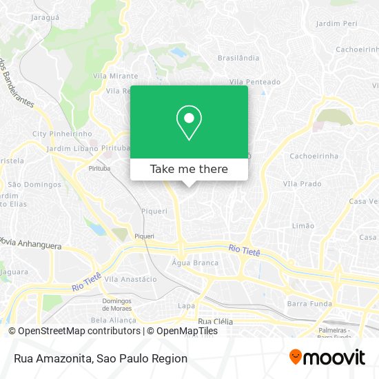 Rua Amazonita map