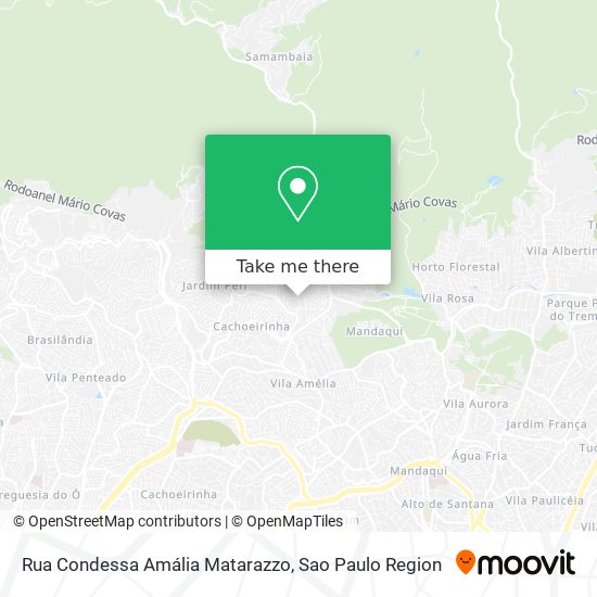 Rua Condessa Amália Matarazzo map