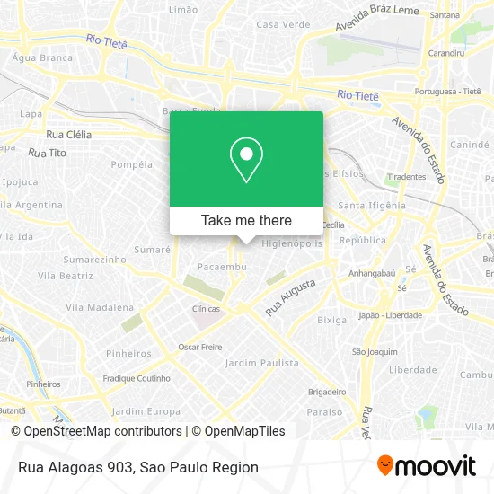 Rua Alagoas 903 map
