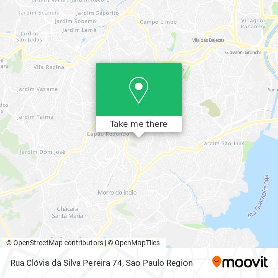 Rua Clóvis da Silva Pereira 74 map