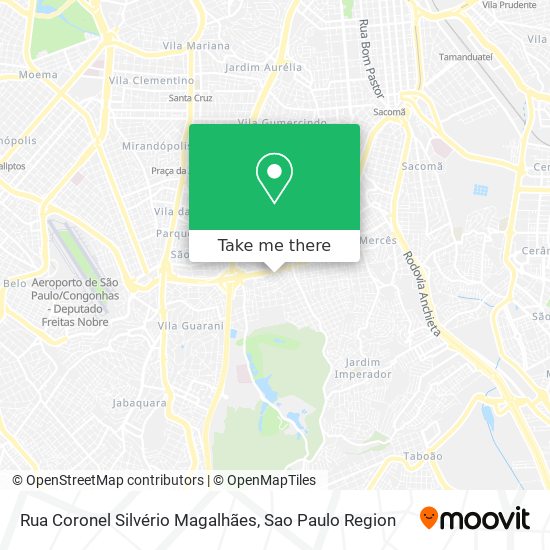 Rua Coronel Silvério Magalhães map