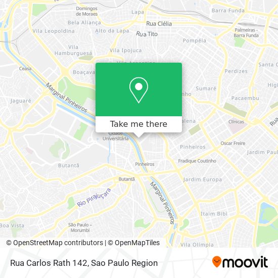 Rua Carlos Rath 142 map