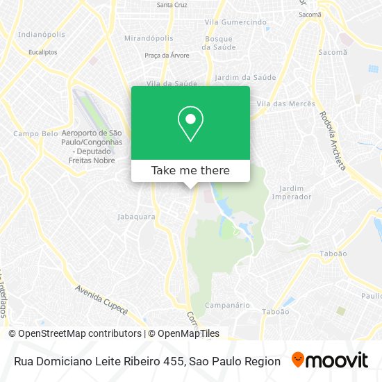 Rua Domiciano Leite Ribeiro 455 map