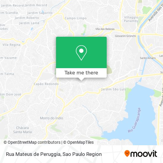 Rua Mateus de Peruggia map