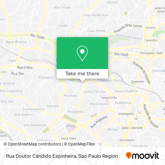 Rua Doutor Cândido Espinheira map