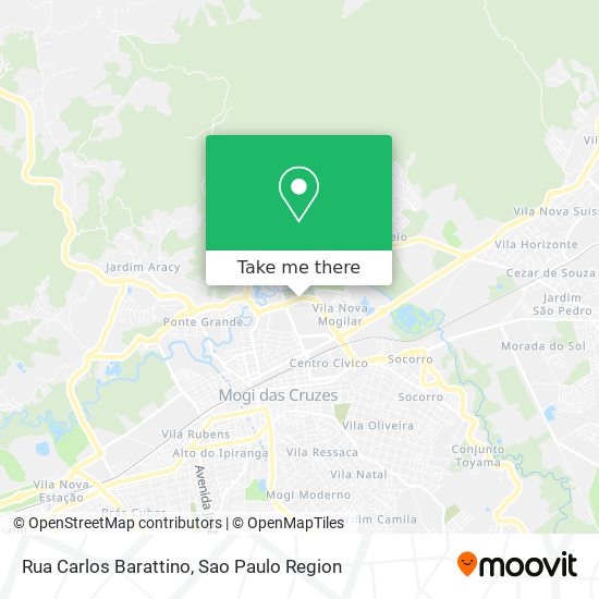 Rua Carlos Barattino map