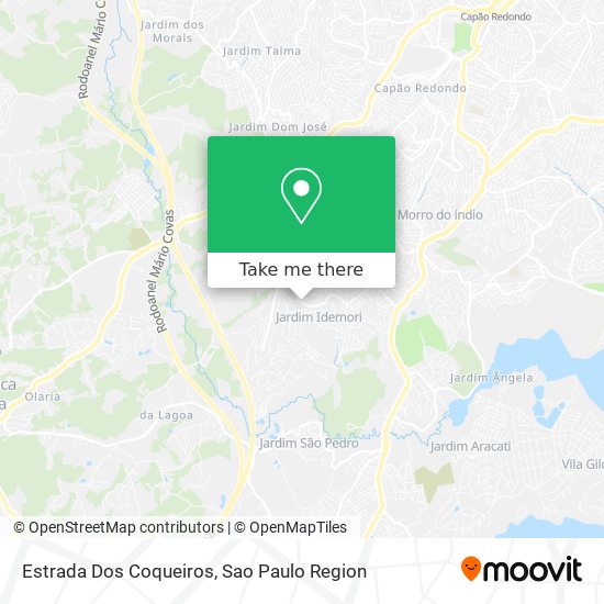 Estrada Dos Coqueiros map