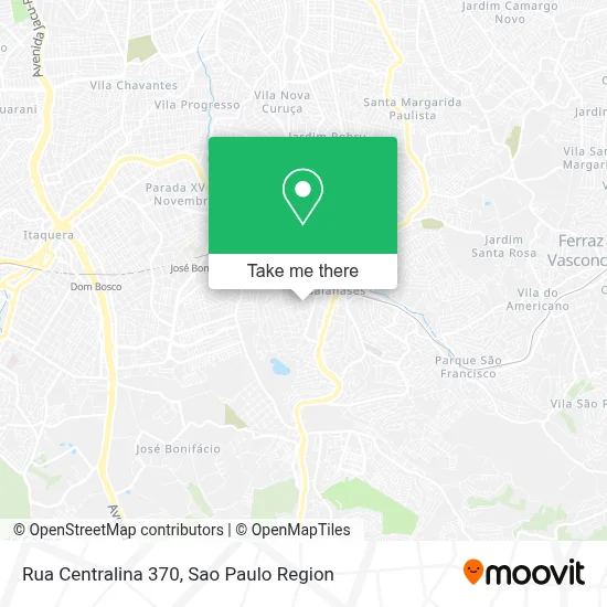 Rua Centralina 370 map