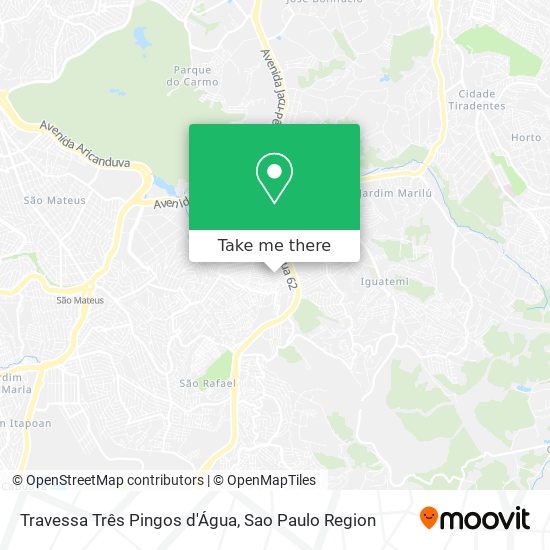 Travessa Três Pingos d'Água map