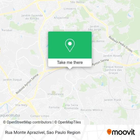 Rua Monte Aprazível map