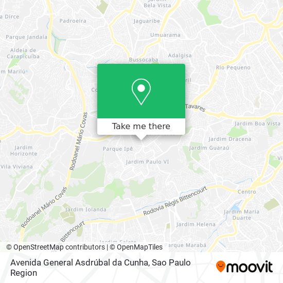 Avenida General Asdrúbal da Cunha map