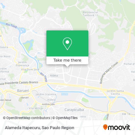 Alameda Itapecuru map