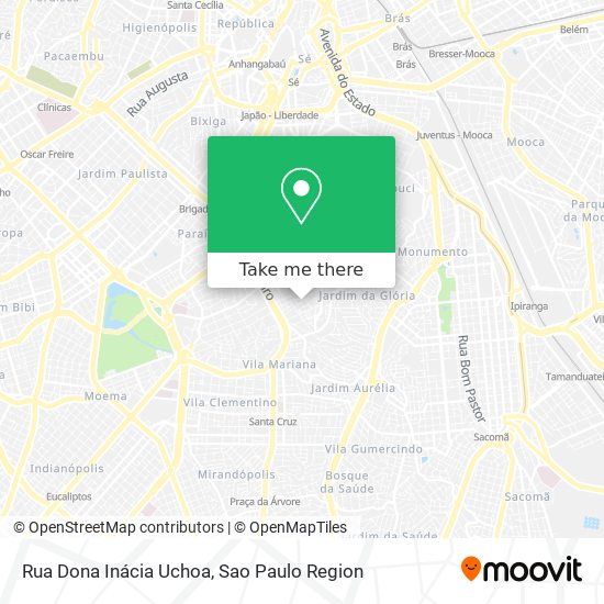 Rua Dona Inácia Uchoa map