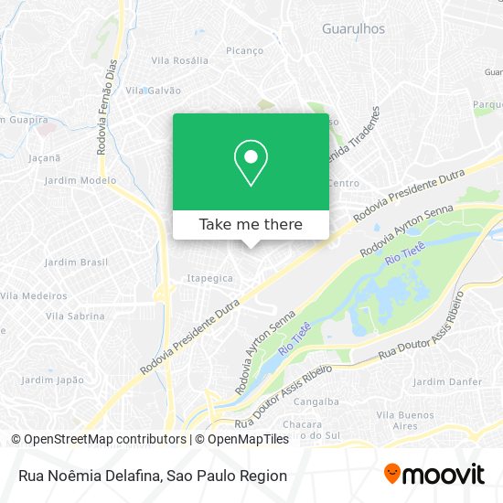 Rua Noêmia Delafina map