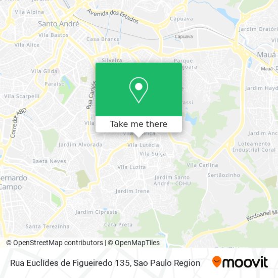 Rua Euclídes de Figueiredo 135 map