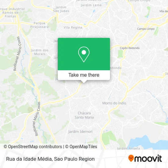 Rua da Idade Média map