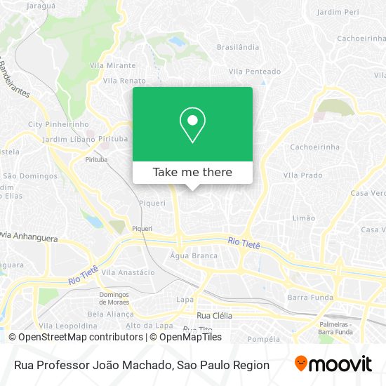 Rua Professor João Machado map