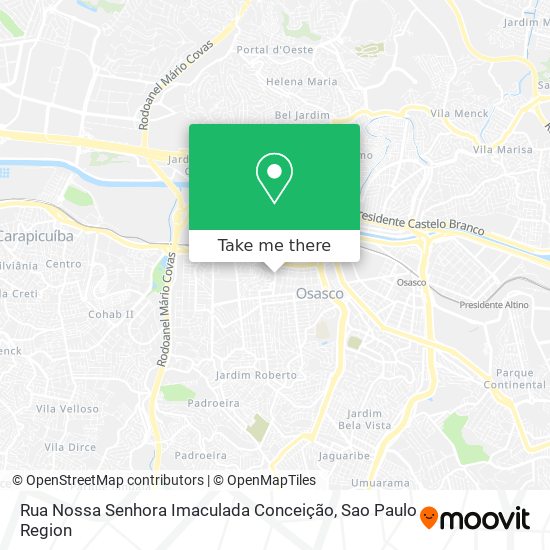 Rua Nossa Senhora Imaculada Conceição map