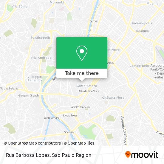 Rua Barbosa Lopes map