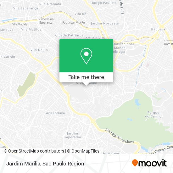 Jardim Marilia map