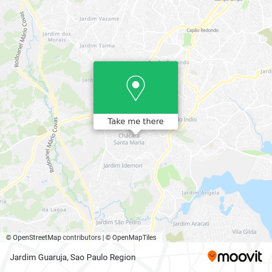 Mapa Jardim Guaruja