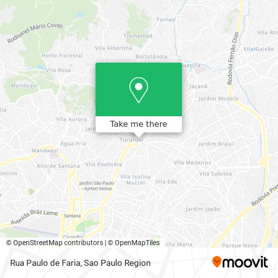 Rua Paulo de Faria map