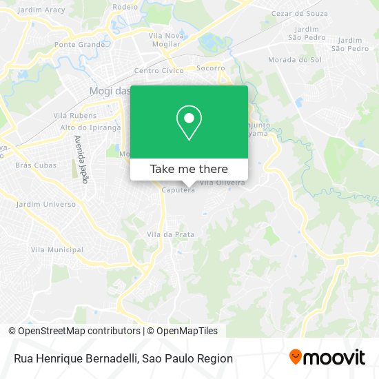 Rua Henrique Bernadelli map