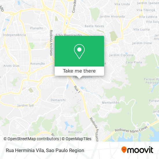 Rua Hermínia Vila map