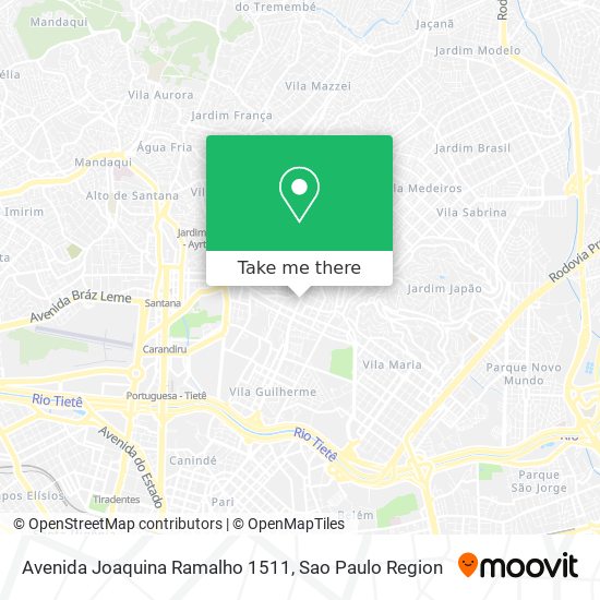 Avenida Joaquina Ramalho 1511 map