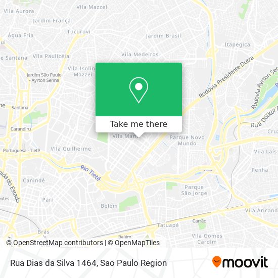 Rua Dias da Silva 1464 map