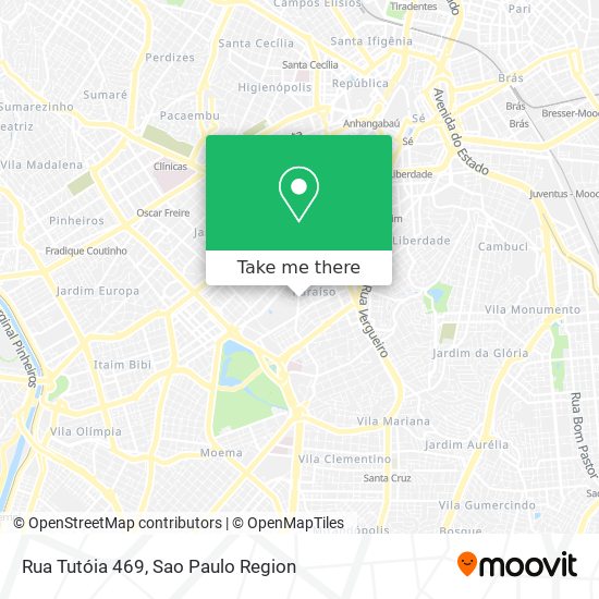 Rua Tutóia 469 map