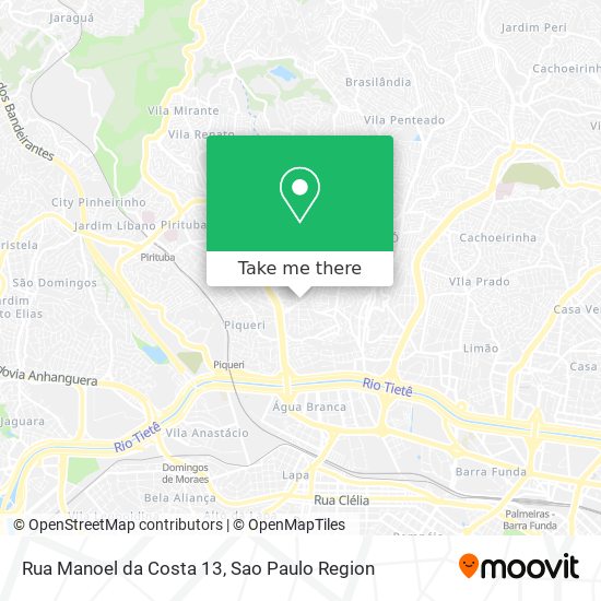 Rua Manoel da Costa 13 map