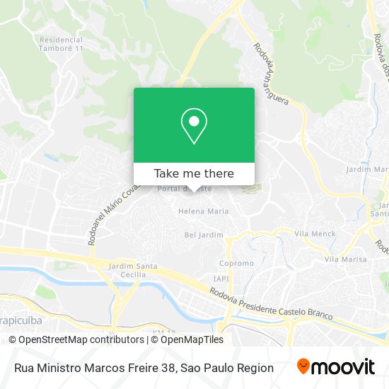 Rua Ministro Marcos Freire 38 map