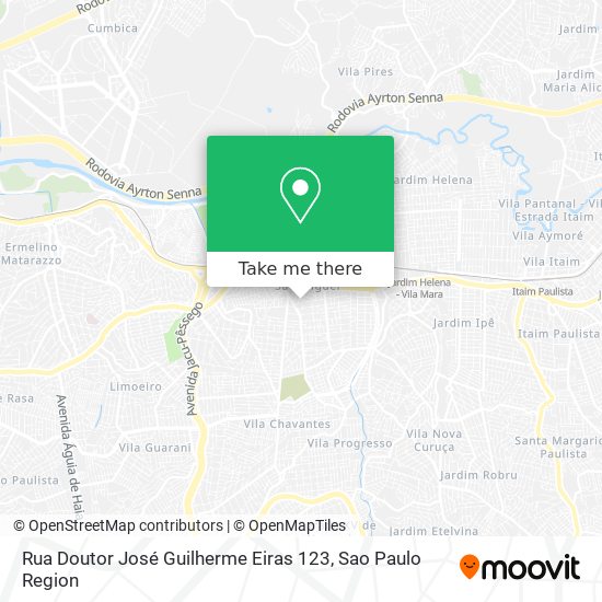 Rua Doutor José Guilherme Eiras 123 map