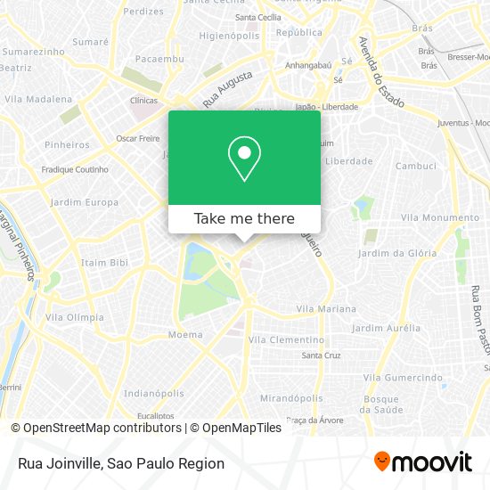 Rua Joinville map