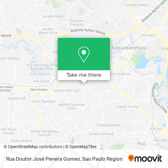 Rua Doutor José Pereira Gomes map