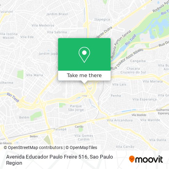 Avenida Educador Paulo Freire 516 map