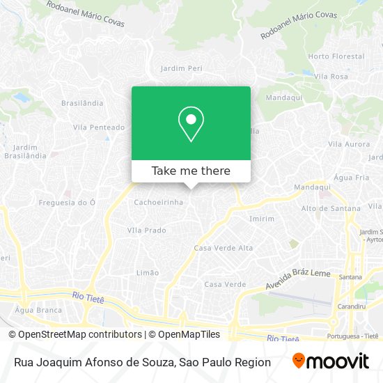 Rua Joaquim Afonso de Souza map