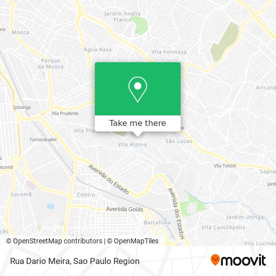 Rua Dario Meira map