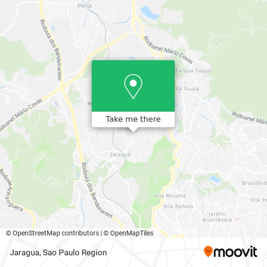 Jaragua map