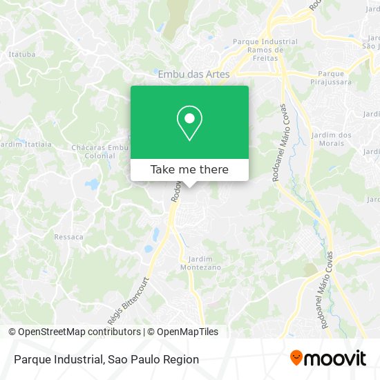 Parque Industrial map