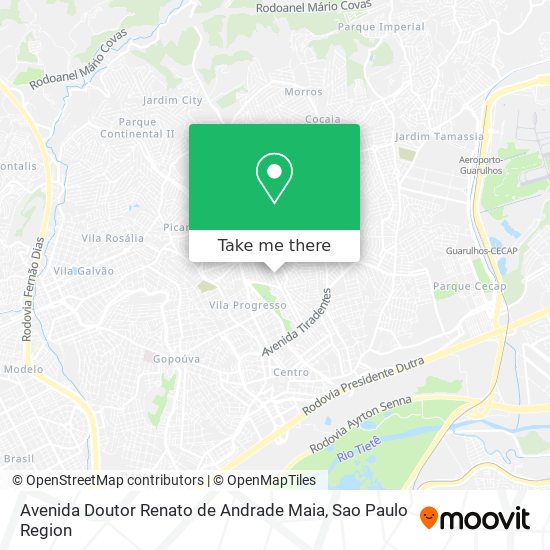 Avenida Doutor Renato de Andrade Maia map