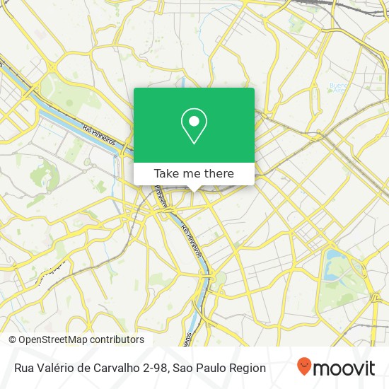 Rua Valério de Carvalho 2-98 map