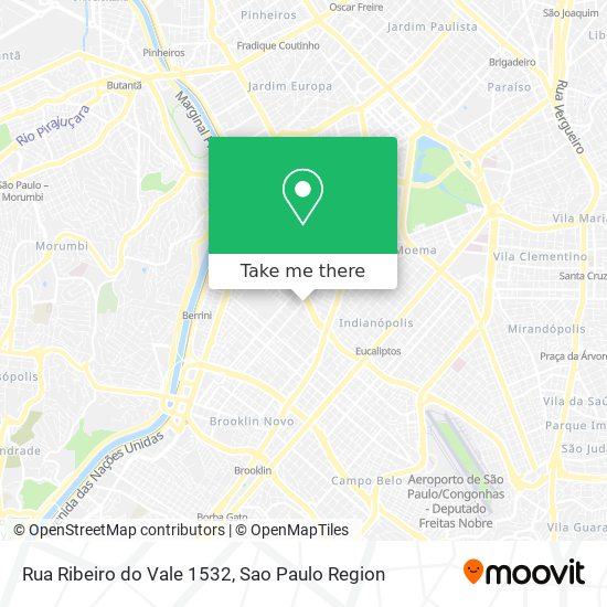 Rua Ribeiro do Vale 1532 map