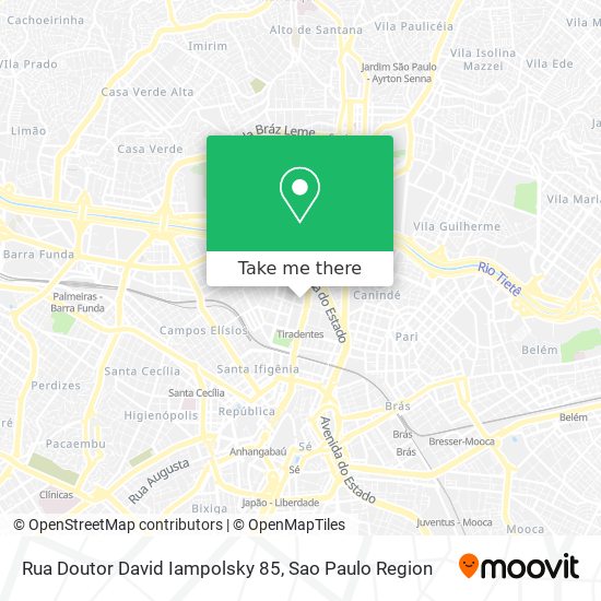 Rua Doutor David Iampolsky 85 map