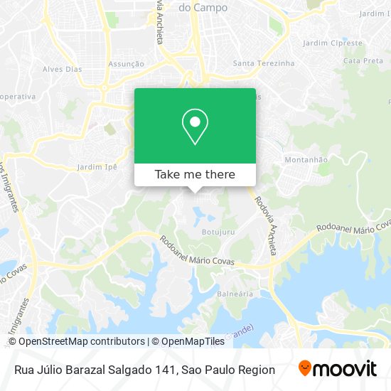 Rua Júlio Barazal Salgado 141 map
