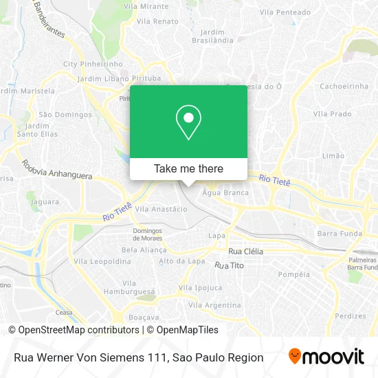 Rua Werner Von Siemens 111 map